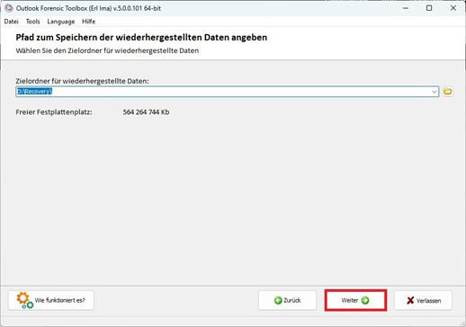 microsoft outlook forensische analyse