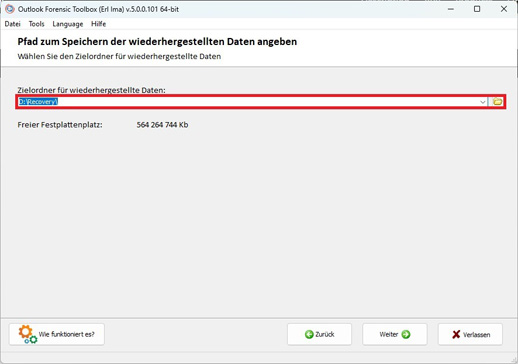versteckte datei ost pst
