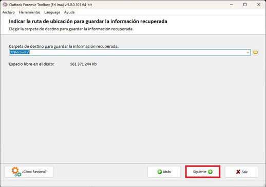 análisis forense microsoft outlook
