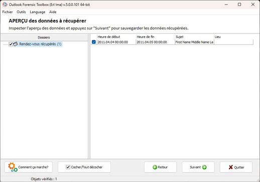 microsoft outlook forensic