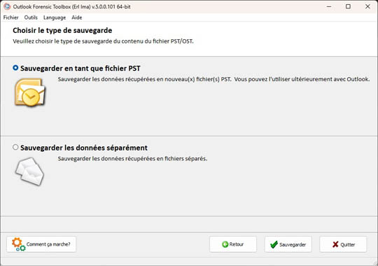 restaurer les contacts d'un fichier ost endommagé