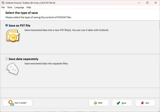 restore contacts from damaged ost file